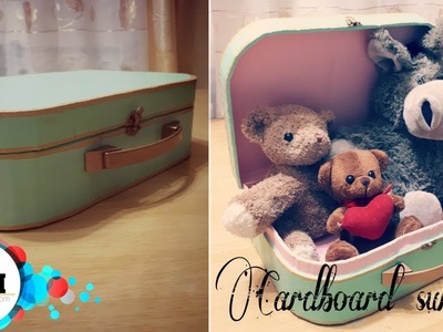 DIY Suitcase | Cardboard | Decorative