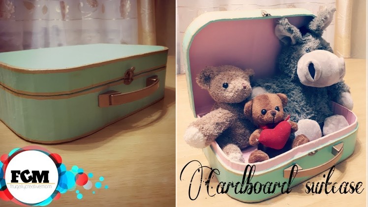 DIY Suitcase | Cardboard | Decorative