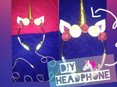 DIY unicorn ???? headphones ????|Craft is everywhere