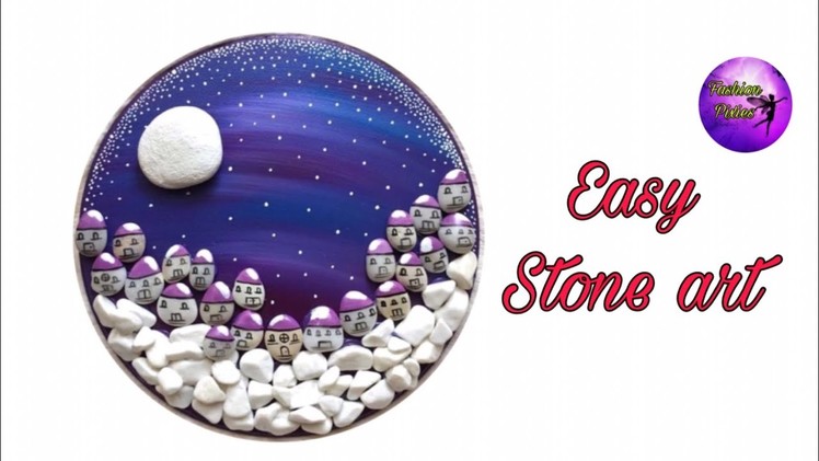 Easy stone craft | Home decoration | Fashion pixies | Best out of waste ideas