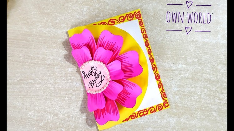 How to make Special Birthday Card For Best Friend.DIY Gift Idea