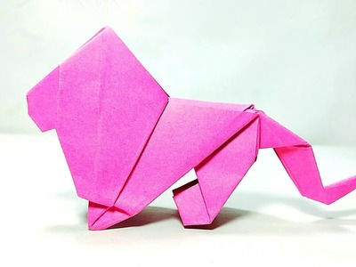 Origami Lion || How to make Paper Lion || DIY