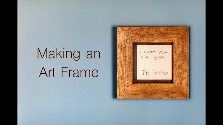 Picture Frames From Reclaimed Oak Flooring. Woodworking. DIY