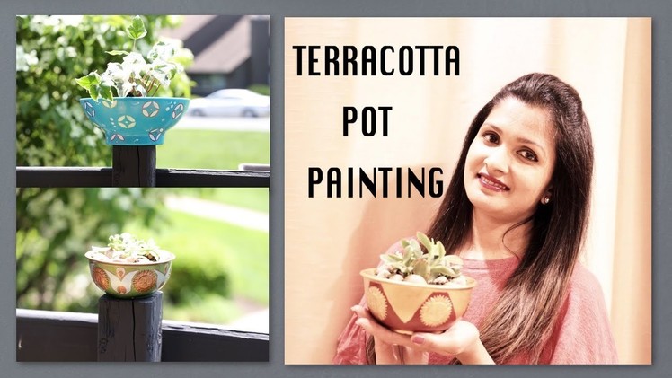 Pot painting ideas | Learn diy pot painting [Simple]