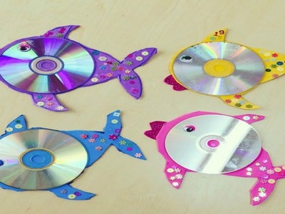 Simple And Easy CD Craft Ideas