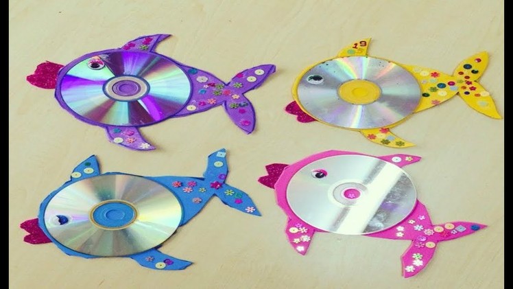 Simple And Easy CD Craft Ideas