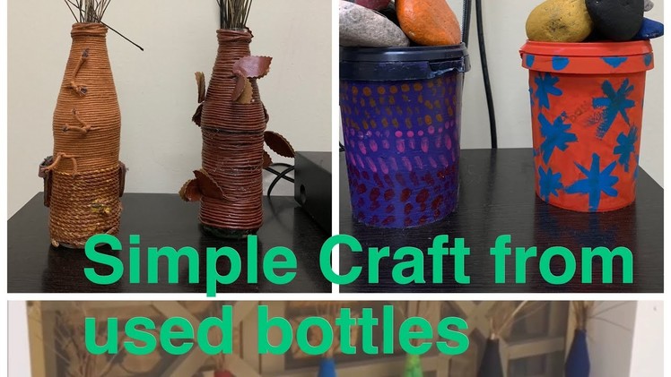 Simple Craft From Used Bottles