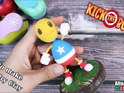 Clay figure.DIY┃kick the buddy:forever┃Game - Air dry Clay Tutorial