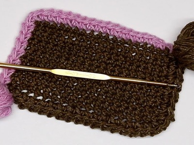 Crochet edge trim Vasilisa