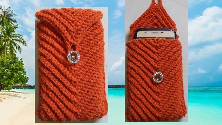 Crochet mobile cover making  tamil