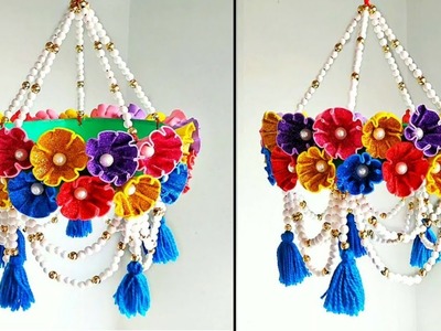 DIY Beautiful Wind Chime Out Of Waste Thermocol Balls and Foam Sheet