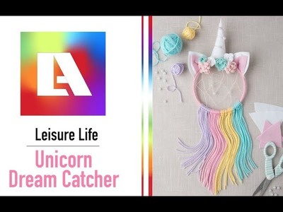 DIY Dreamcatcher - Unicorn Fun!