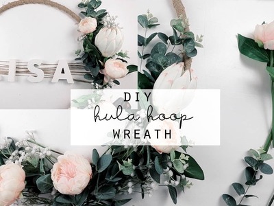 DIY Hula Hoop Wreath | Kmart Hack