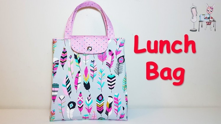 #DIY Lunch Bag | coudre un  sac | bolsa de bricolaje | 가방 | バッグ | Sewing tutorial