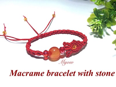 DIY - macrame bracelet tutorial VT0028