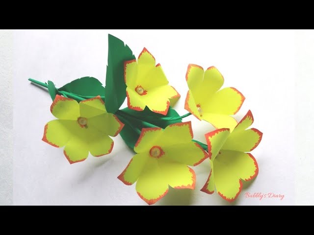 DIY Paper Flowers - How to Make Beautiful Flower with Paper - Paper Crafts