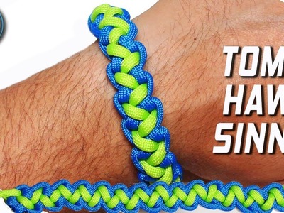 DIY Paracord Bracelet Tomahawk Sinnet World of Paracord How to make paracord bracelet T.I.A.T.