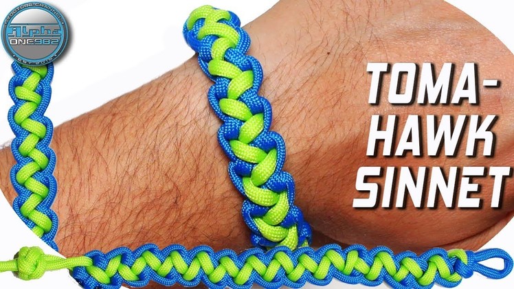 DIY Paracord Bracelet Tomahawk Sinnet World of Paracord How to make paracord bracelet T.I.A.T.