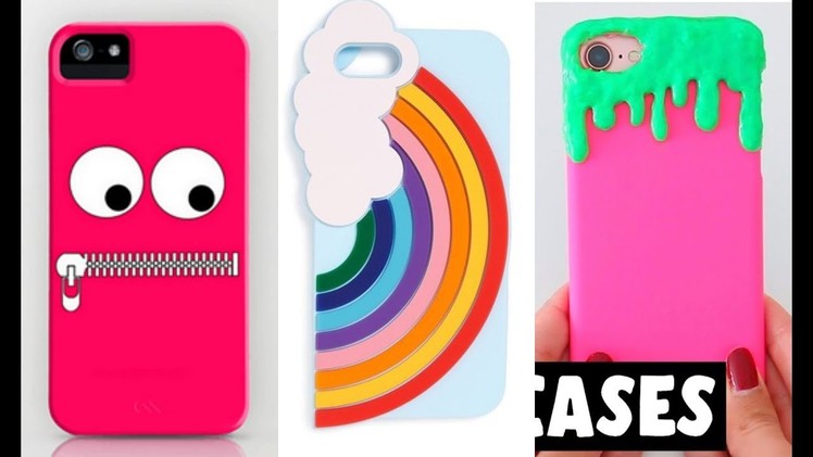 DIY Phone Case Life Hacks! 5 Phone DIY Projects & Popsocket Crafts!