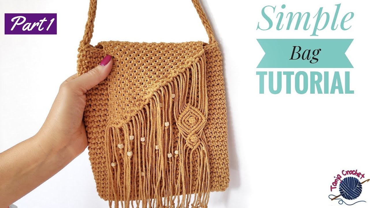 DIY Simple Bag Tutorial, Summer Bag 2019, Part 1