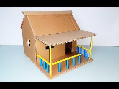 DIY | Toy House | Miniature House | With Cardboard |