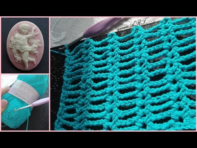 Easy to Crochet Summer Stitch Pattern for Beginners