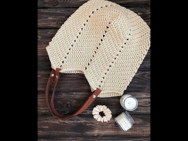[ENGSUB] Crochet a shoulder bag part 1.2