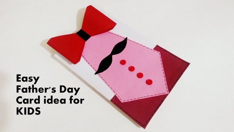Handmade Father's Day Card Idea | DIY Father's day card | Complete tutorial