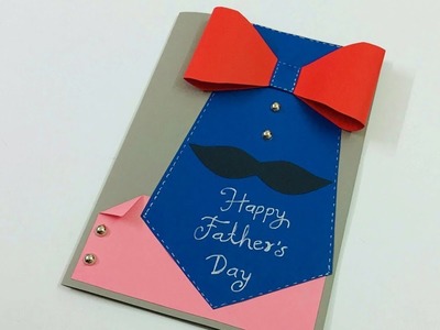 Happy Fathers Day Cards | Father's Day Easy card ideas for Kids | DIY card for Father's Day