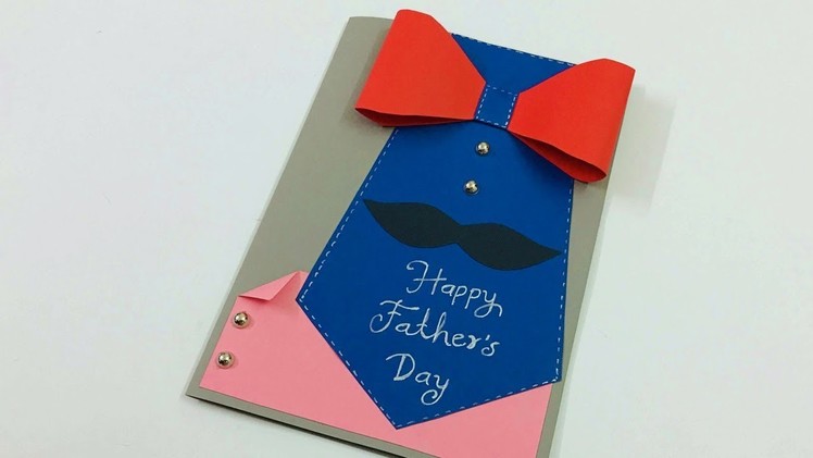 Happy Fathers Day Cards | Father's Day Easy card ideas for Kids | DIY card for Father's Day