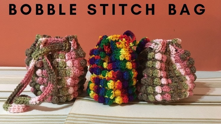 How to Crochet a Bobble Stitch Bag