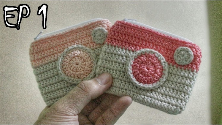 How to Crochet a "Camera" Coin Purse | Part 1