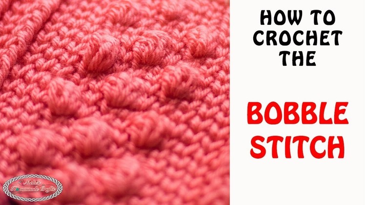 How to Crochet the Bobble Stitch Easily - for different stitch sizes