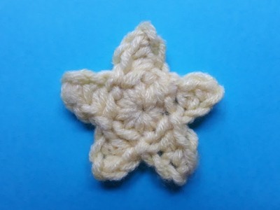 How to Crochet Tiny Star Applique