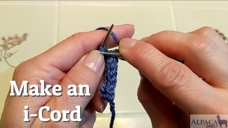 How To Make an i-Cord - Knitting Tutorial