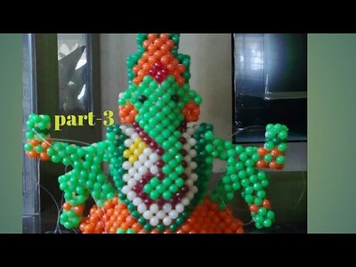 How to make beads Ganpati ji part-3