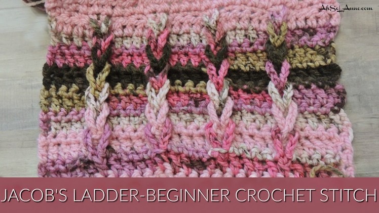 Jacob Ladder Crochet Stitch