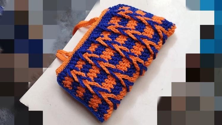 Macrame bag. crochet bag. hand made bag#sangitascraft