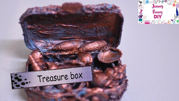 Mixed Media|Treasure Box out of waste|DIY|