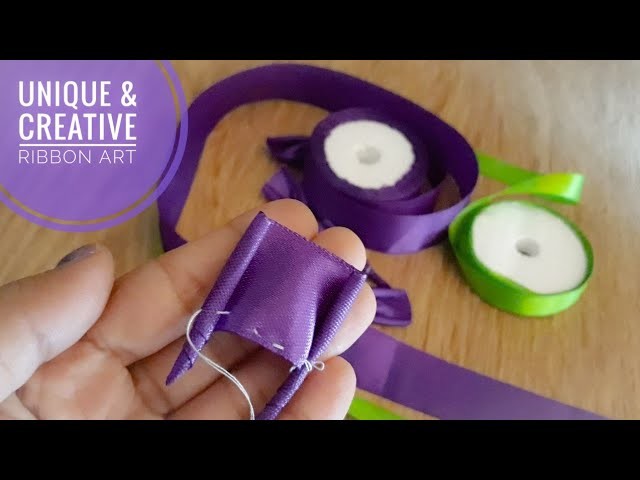 Unique & Creative Ribbon Art|Cool ideas with Ribbon|Ribbon Crafts DIY|Quicky Crafts