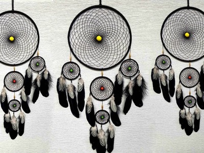 Very Simple & Easy Way to Make Dream Catcher | DIY slow video tutorial