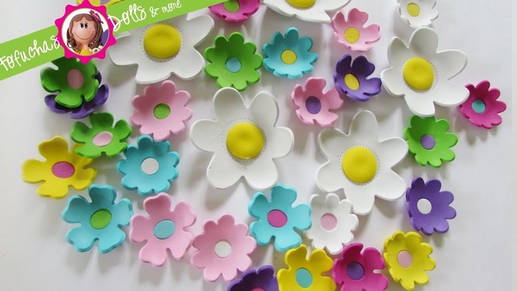 DIY Easy 3D Foam Flowers - Fun Foam Craft Sheets