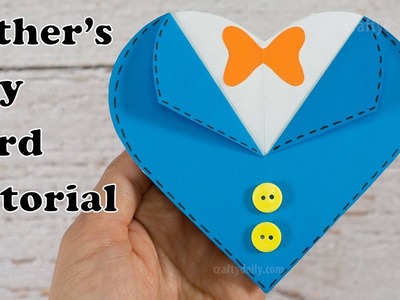 DIY Father's Day Card Tutorial | Father's Day Craft Ideas | Craft for kids