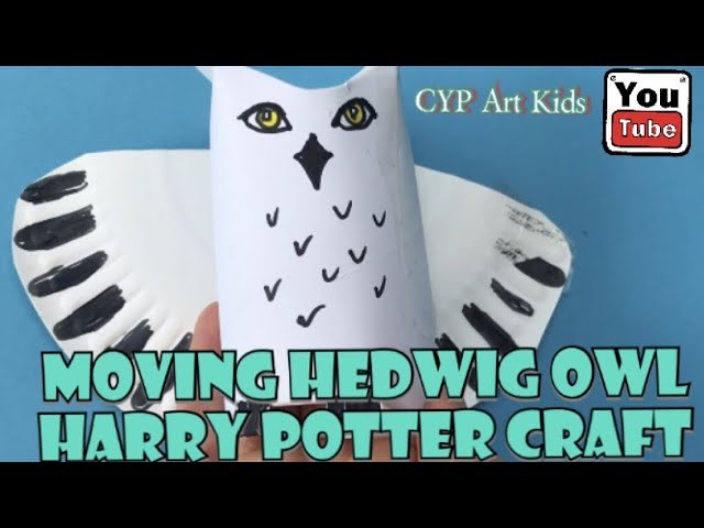 DIY Hedwig Owl Craft |Harry Potter Craft