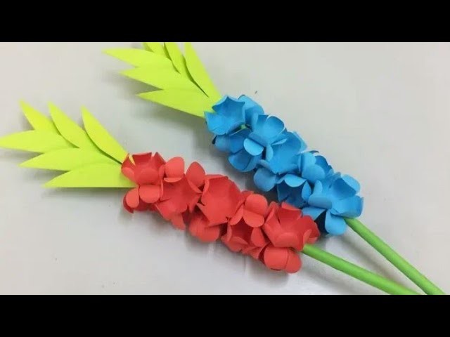 DIY How to make unique Paper Flower | Paper Flower Tutorial | Paper Craft | Diy thing