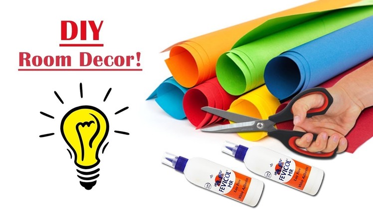 DIY Room Decor Idea with Paper Craft | Handmade Room Decor Idea | Beautiful Wall Decoration