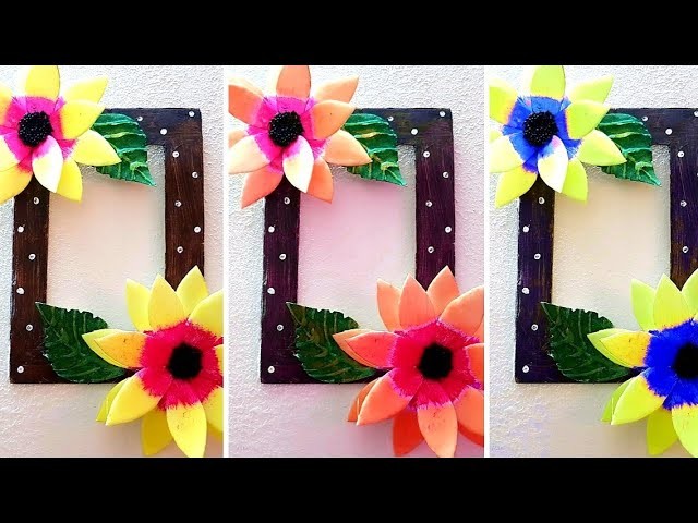 Diy wall hanging decoration ideas from waste box |wall hanging craft|reuse ideas