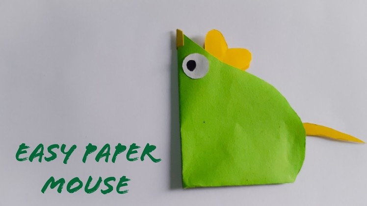 Easy Paper Mouse | Craft For kids | The Best Crafts