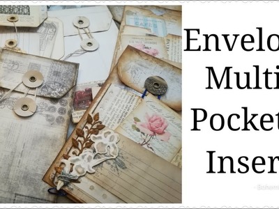Envelope craft - multipocket insert Tutorial