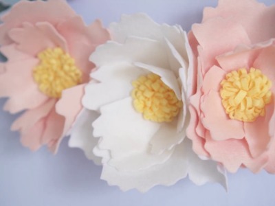 In Bloom Felt Flower Wreath Craft Kit - from MakeBox + Co.